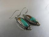 Earrings: Vintage Sterling Silver