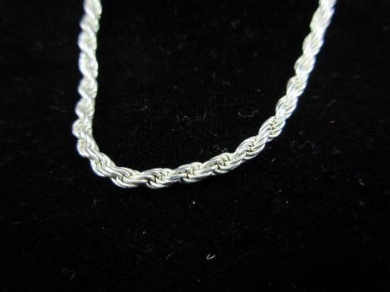 Necklace: Sterling Silver