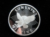 Sunshine .5 Troy OZ Fine Silver Coin