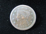 1850 One Cent U.S. Coin