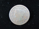 1846 One Cent U.S. Coin