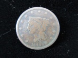 1842 One Cent U.S. Coin