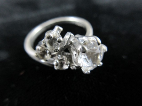 CZ Stone Sterling Silver Ring