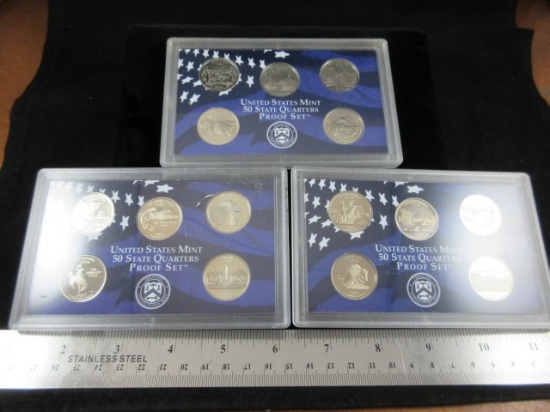 50 State Quarter Set of Three