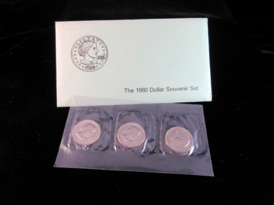 1980 Dollar Souvenir Coin Set