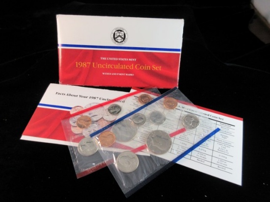 1987 Uncirculated Coin Set