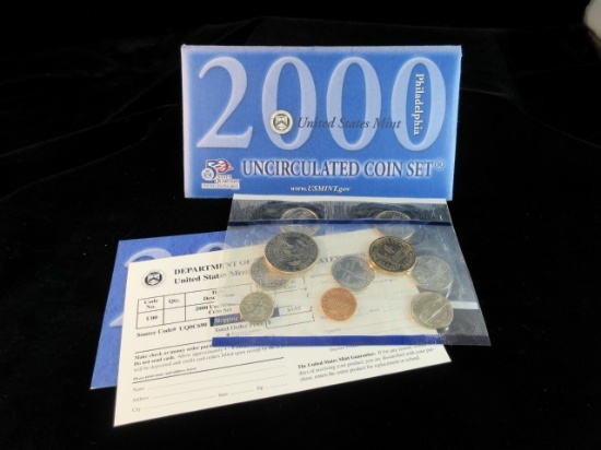 2000 P Uncirculated Coin Set