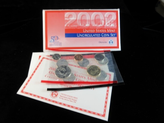 2002 Uncirculated Coin Set