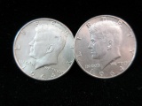 1964 Kennedy Half Dollar lot of Two