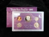 1985 and 1986 Proof Coin Set All one money