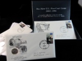 Ten New US Five Cent Coins & Stamp. 2004-2006