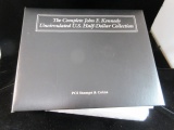 The Complete John F Kennedy Half Dollar Coins and Stamp Collection 36.00 fa