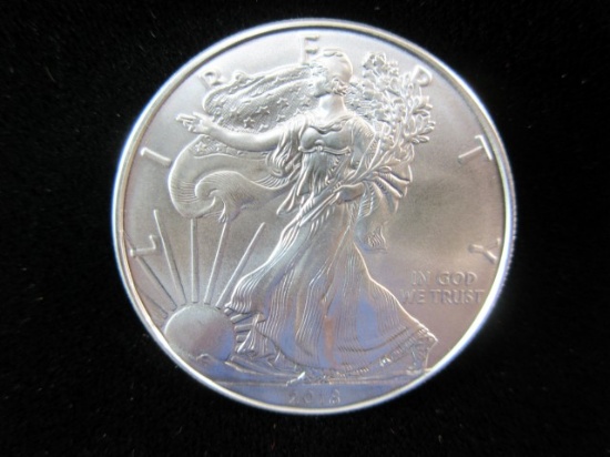 2018 1 OZ .999 Fine Silver Liberty Coin.