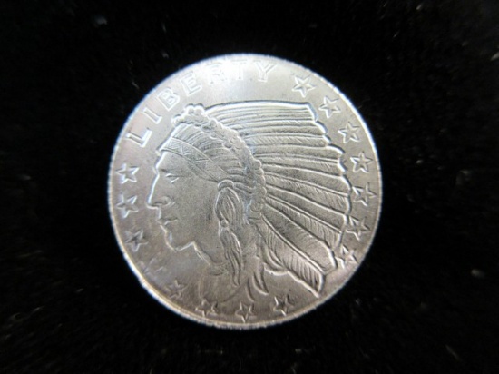 1/10 Troy OZ Golden State Mint Indian Head Coin