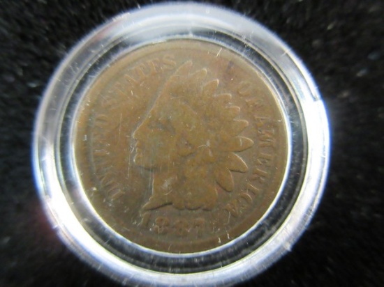 1887 Indian Head Penny