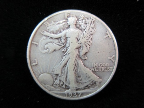 1937 Silver Half Dollar