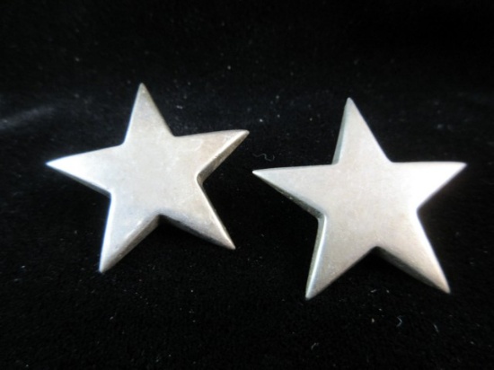 1” Vintage Star Earrings