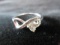 CZ Center Stone Sterling Silver Ring’