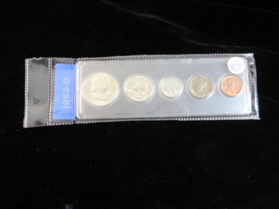 1963 D Silver Coin Set