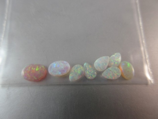 8 Loose Opal Gemstones