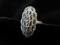Marcasite Accent Sterling Silver Ring
