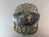 Large Vintage Siam Sterling Silver Pin