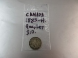 1883 Canada Quarter