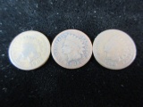 1902-1887-1890 Indian Head Pennies