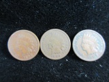 1896-1908-1903 Indian Head Pennies