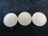 1907-1904-1900 Indian Head Pennies