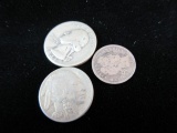41 Silver Quarter, 1900 Barber Dime, 1936 Buffalo Nickel