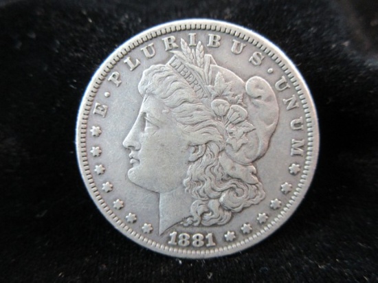 1881 S Silver Dollar