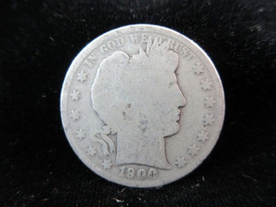 1900 Silver Half Dollar