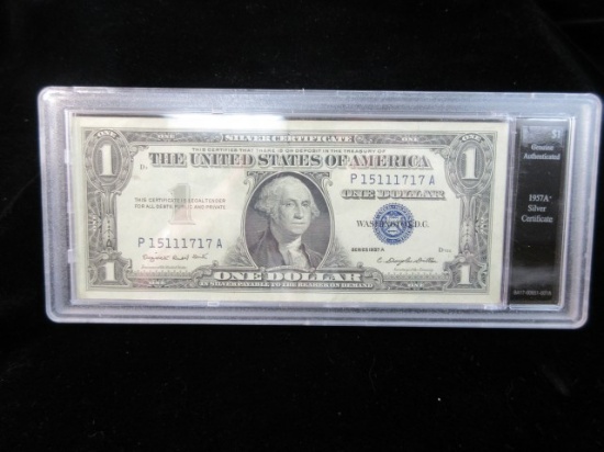 Encased Silver Certificate