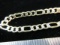 925 2/25 Gold Overlay Necklace Like New 26”
