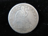 1876 Carson City Silver Half Dollar