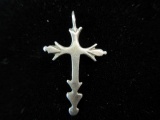 Sterling Silver Vintage Cross Pendant