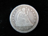 1877 S Silver Quar Dol