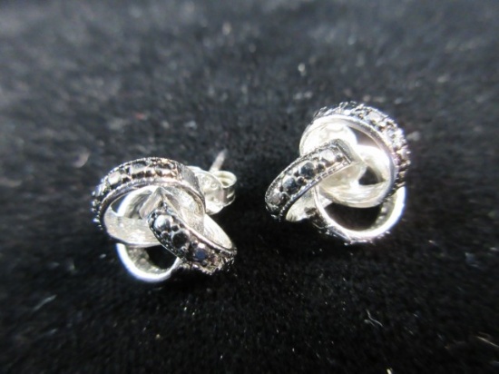 Earring: Sterling Silver