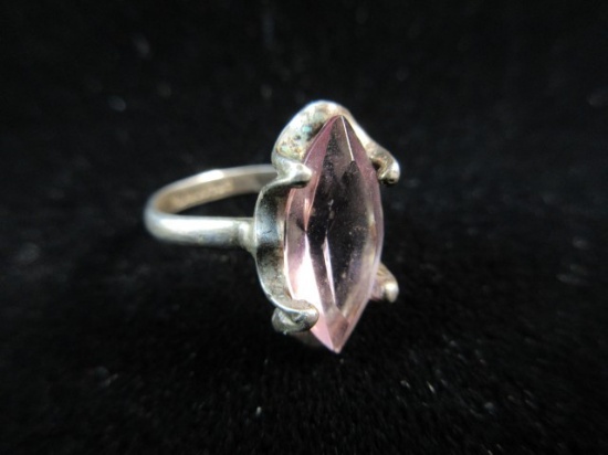 Sterling Silver Amethyst Stone Ring