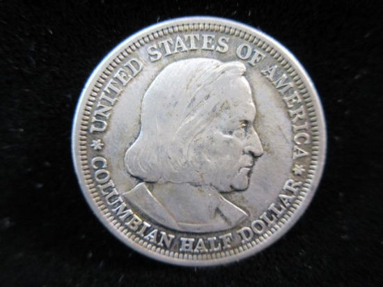 1893 Silver Half Dollar Columbian Exposition