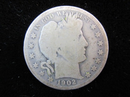 1902 O Silver Half Dollar