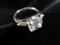 CZ Stone .925 Silver Ring