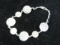 925 Italy Sterling Bracelet Circle Accents