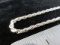 24” Sterling Silver Rope Style Necklace