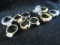 Lot of 10 Costume Rings