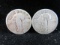 1926 Silver Quarter Dollar Lot of Two