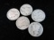 Lot of Five Mercury Dimes as Shown