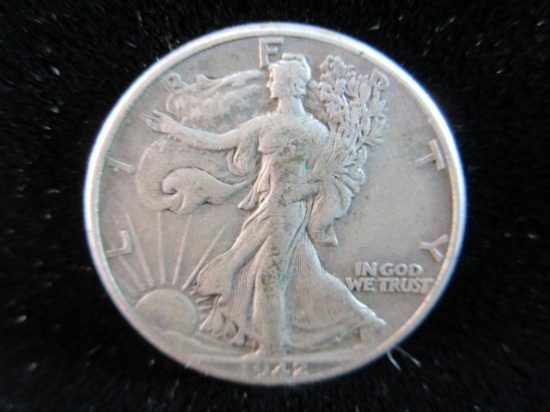 1942 Silver Half Dollar
