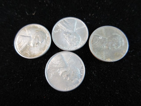Steel Penny Lot OF Four